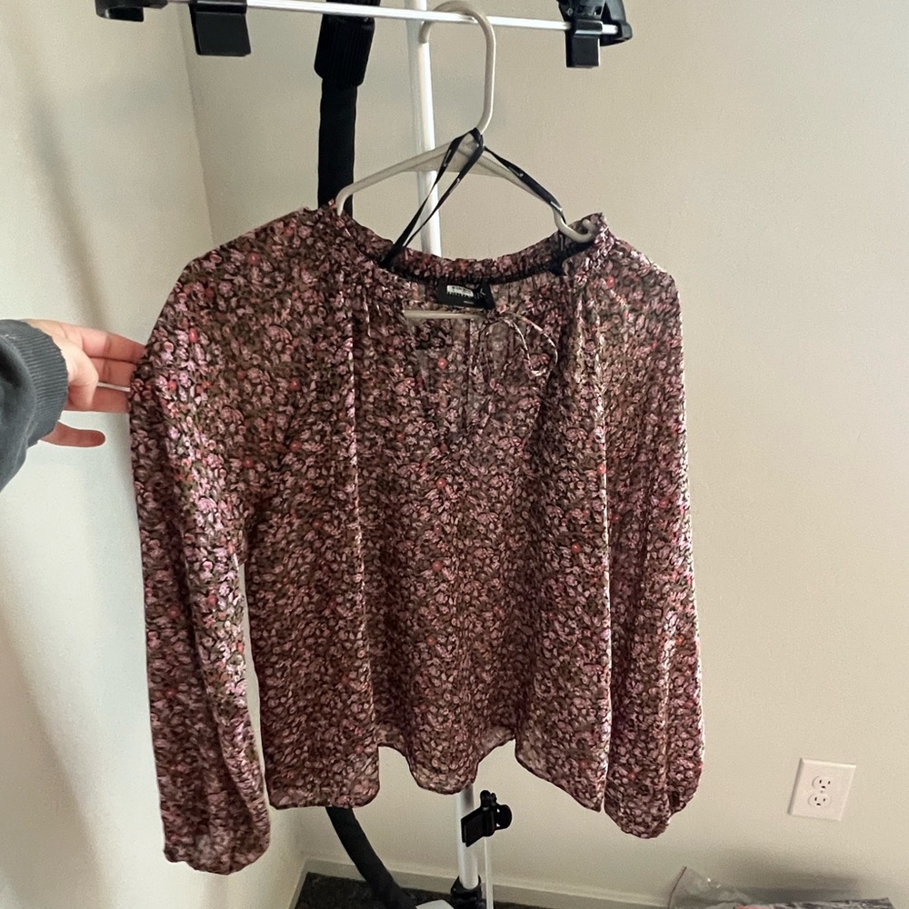 Minkpink sheer blouse